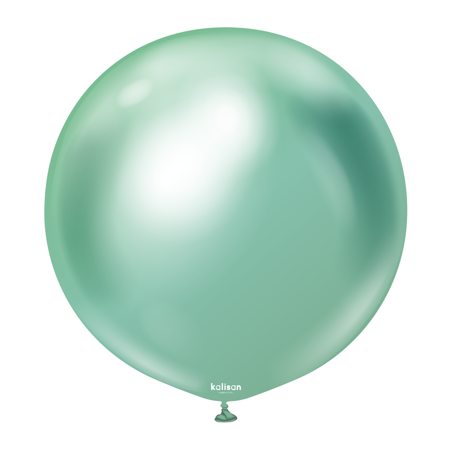 24" Riesenballon Mirror Green (10 Stück)