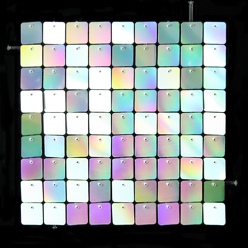 SolaAir Sequin Wall Decor Standard (viereckig) - Rainbow