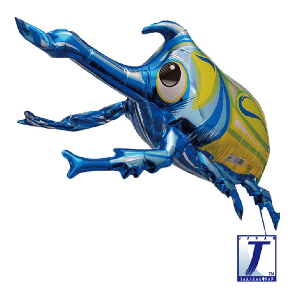 Beetle (3D) Blue