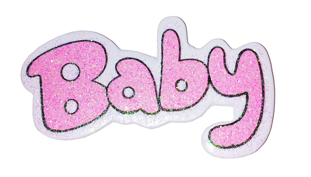 Baby-Schriftzug, rosa