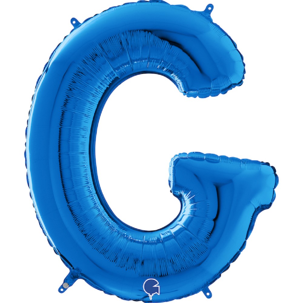 26" Folienbuchstabe "G" Blue