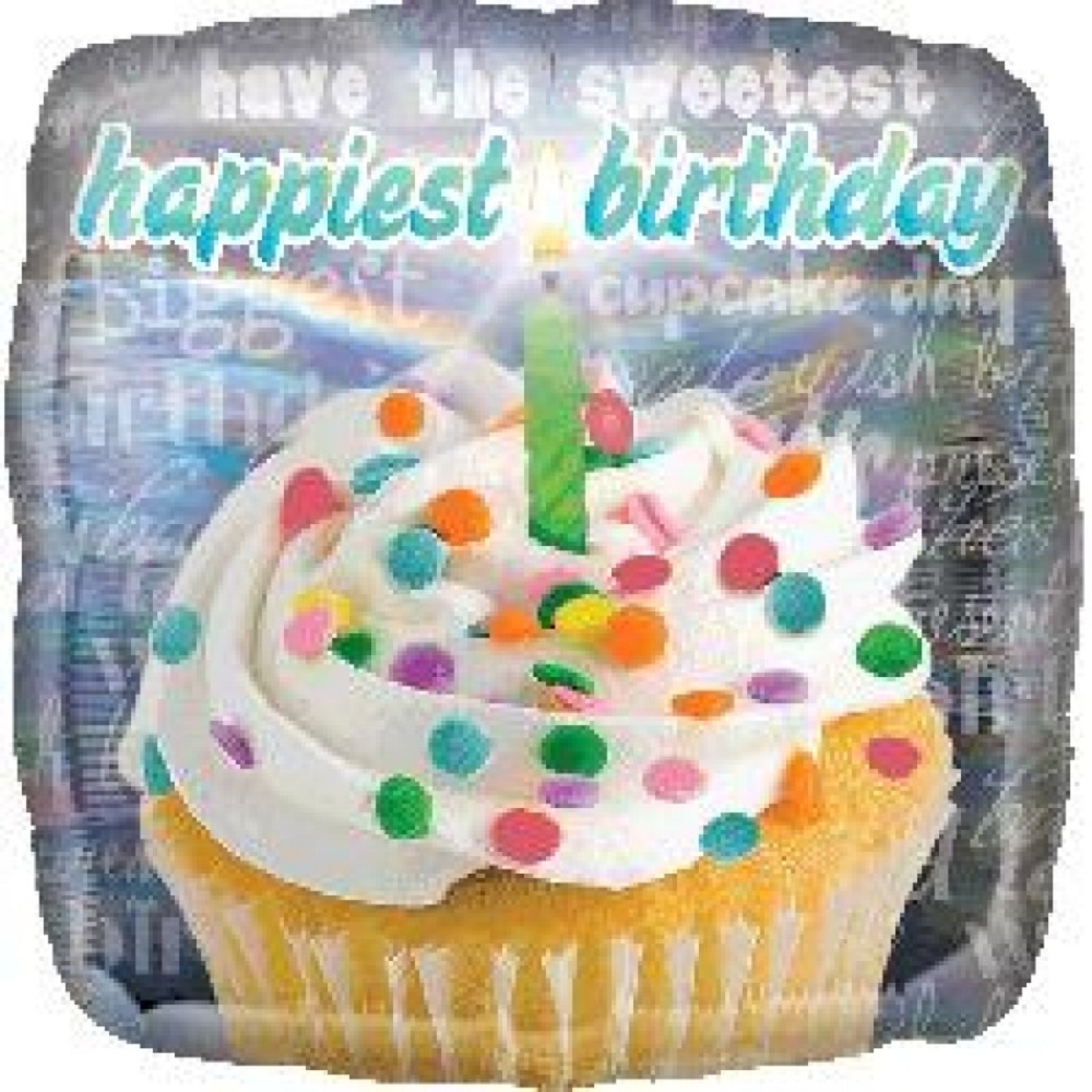 18" Birthday Cupcake