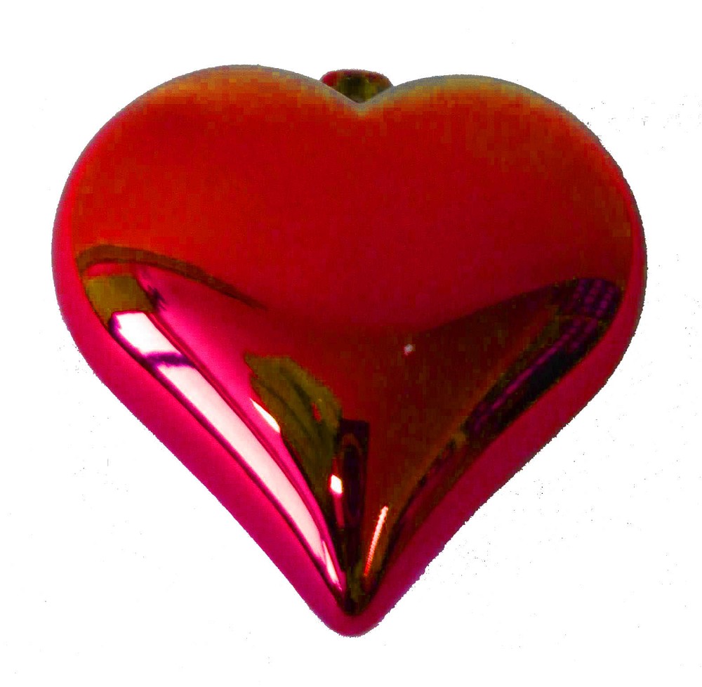 Ballongewicht Herz rot (17 Stück pro Beutel)