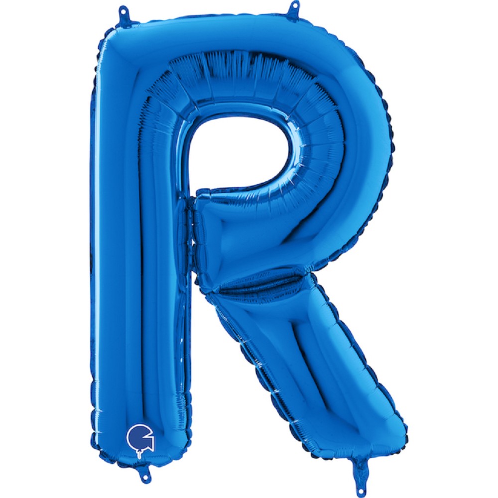 26" Folienbuchstabe "R" Blue