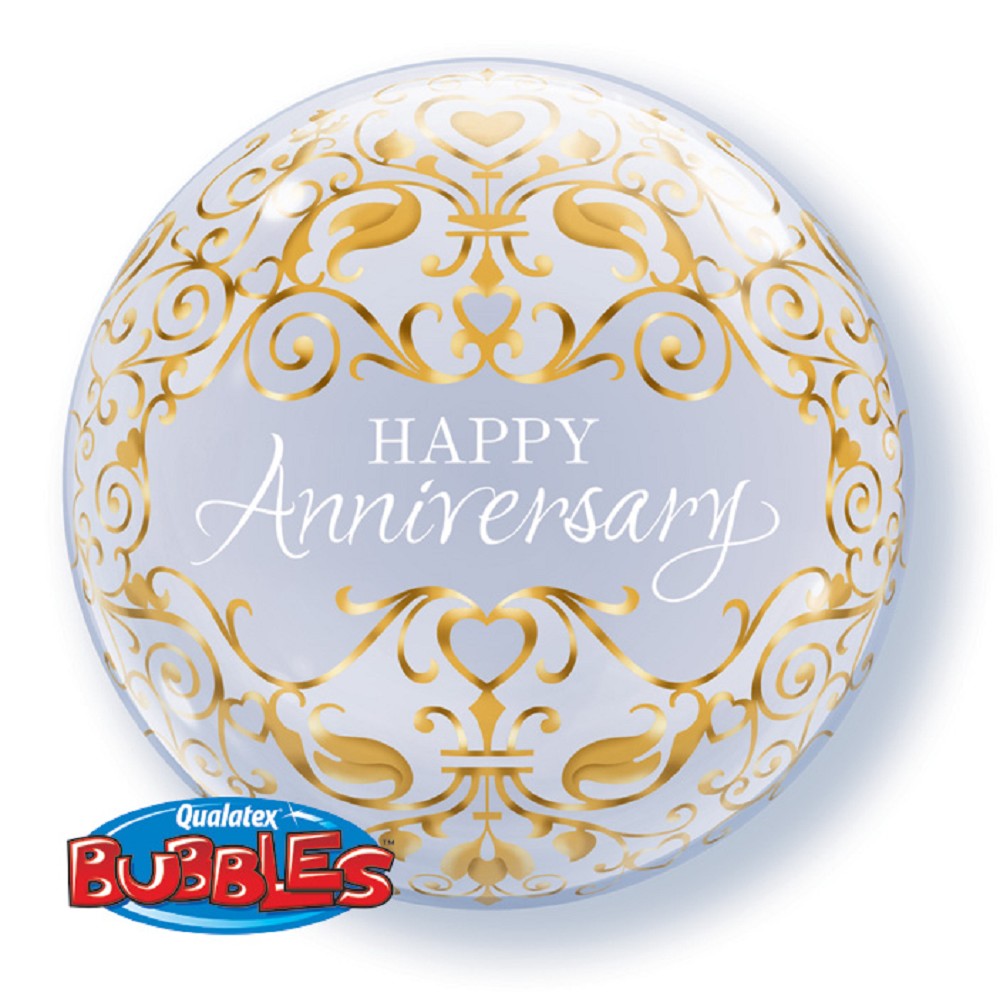 22" Single Bubble Happy Anniversary