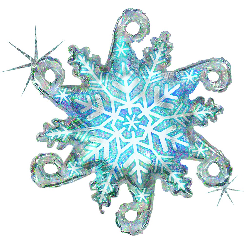 38" Linky Snowflake Holografie