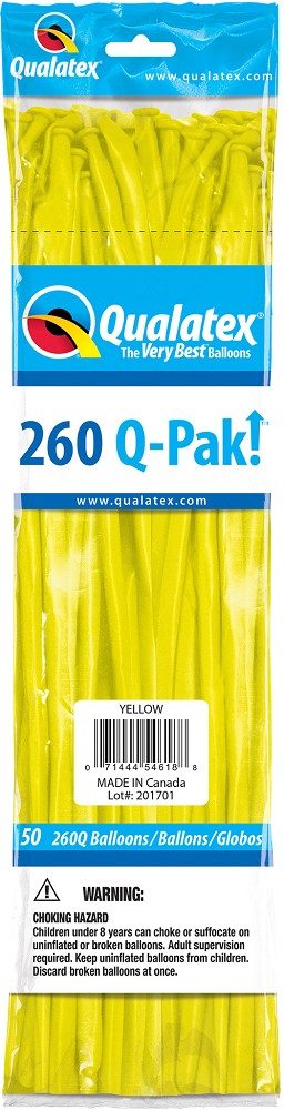 Modellierer Q-Pack 260Q Yellow (50 Stück)