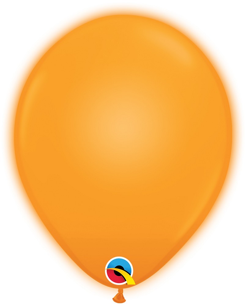 11" Q-Lite Balloons (LED Ballon) Orange