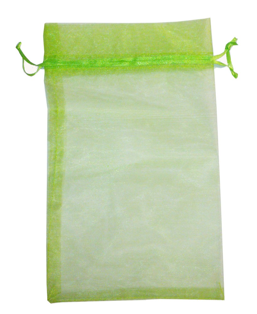 Organzabeutel lime-green (15 x 23cm)