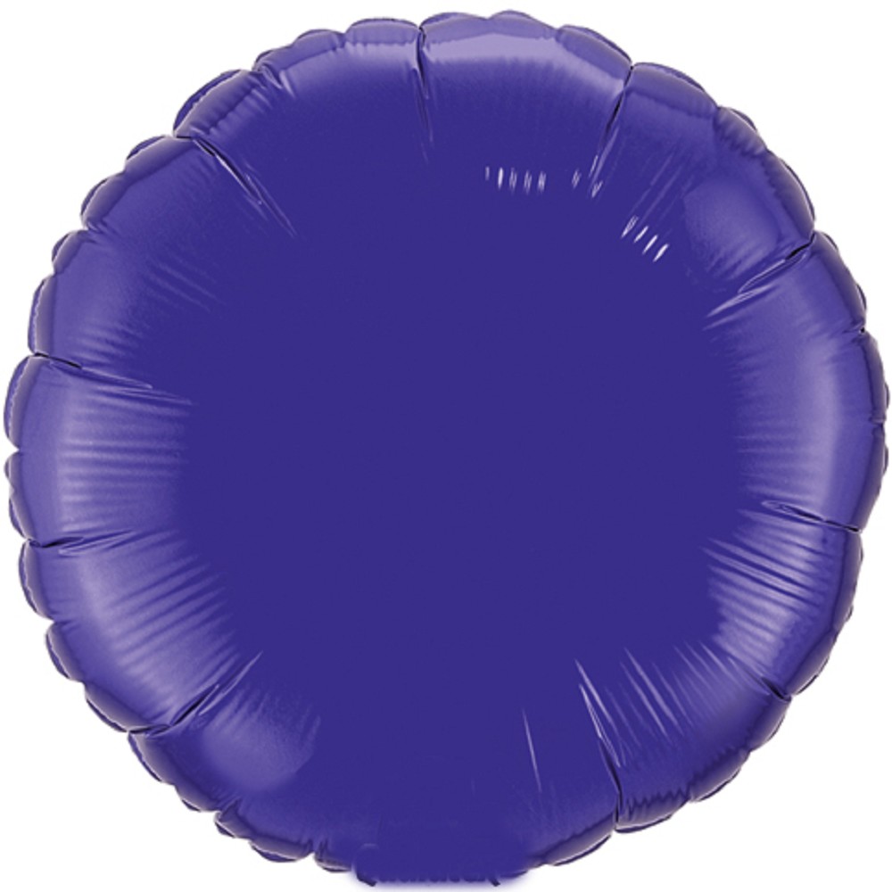 18" Rund Quartz Purple (unverpackt)
