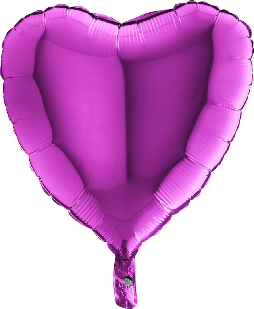 18" Herz Purple (unverpackt)