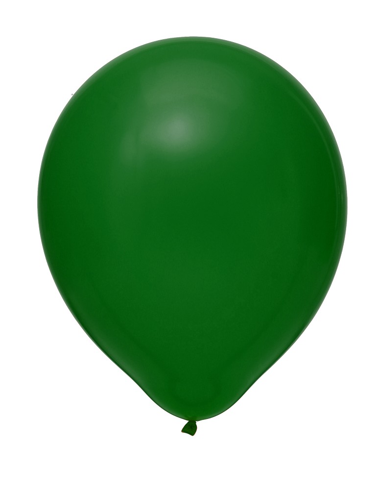 11" Partyballon Dunkelgrün (100 Stück)