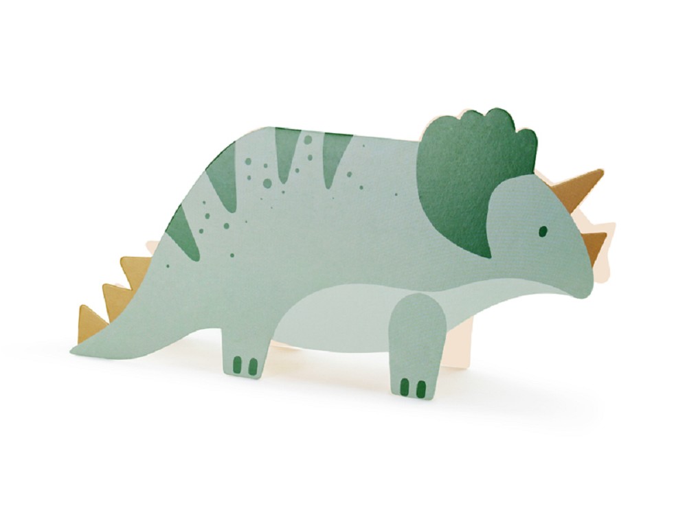 Einladungen - Triceratops - Dino Fun Coll. - 6 Stk.