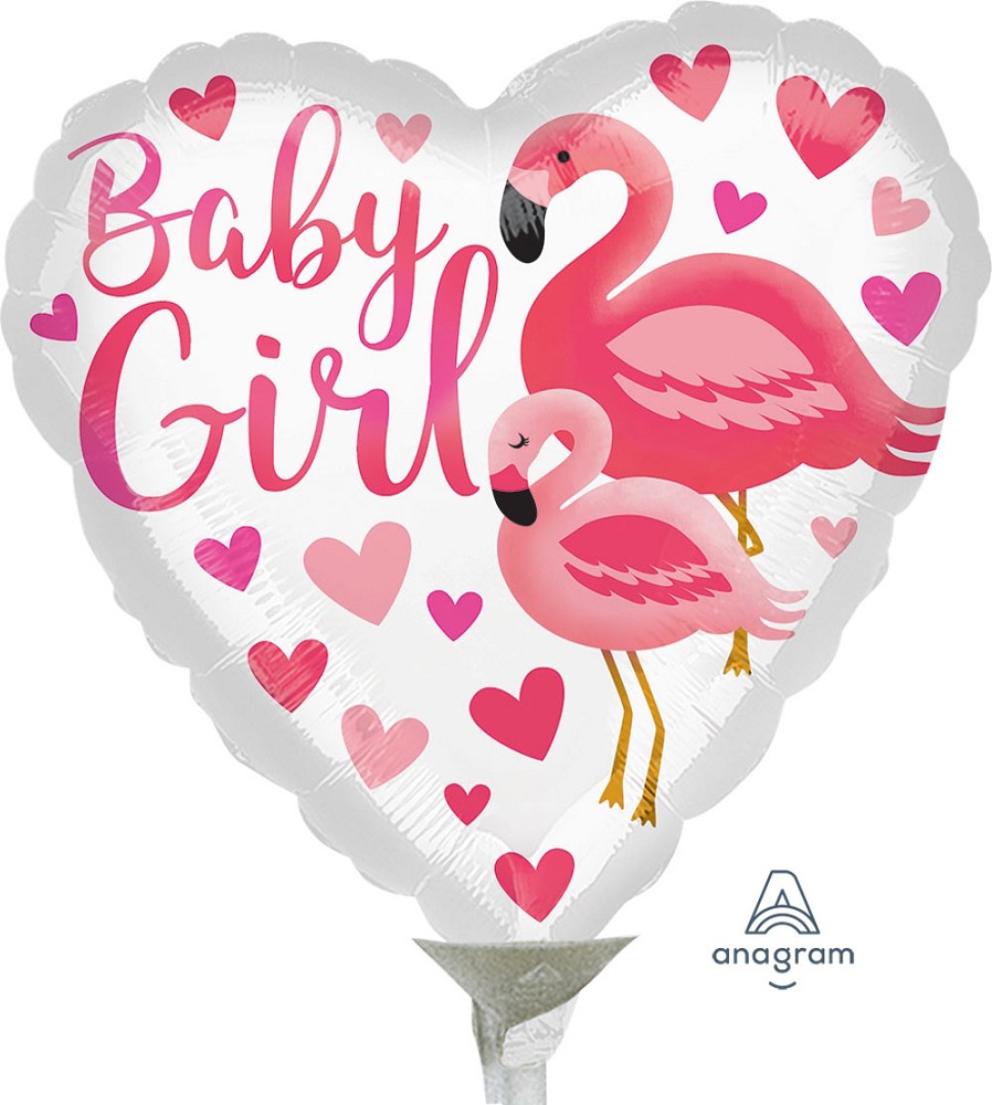 4" Flamingo Baby Girl  (ohne Ventil, zum Selbstverschweißen)