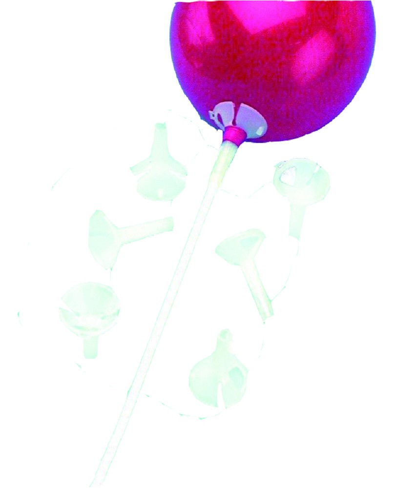 40cm Haltestäe + Cups für 4" & 5" Ballons (100 Stück)