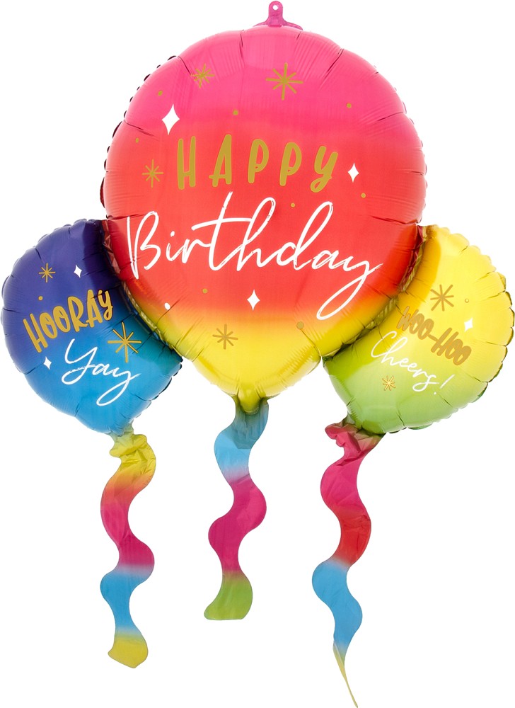 36" Birthday Fun Balloons