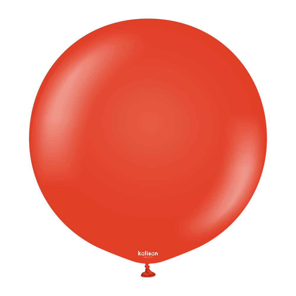 24" Riesenballon Standard Red (2 Stück)