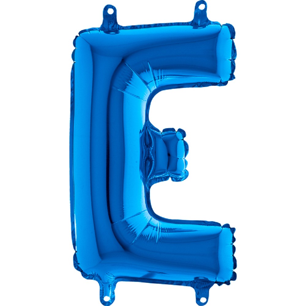 14" Folienbuchstabe "E" Blue