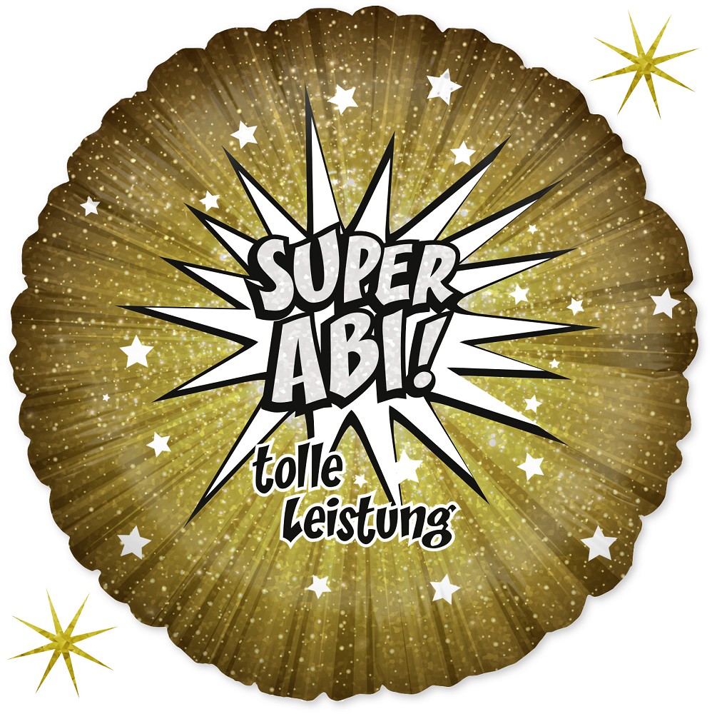 18" Super Abi (Glitter-Holografie)