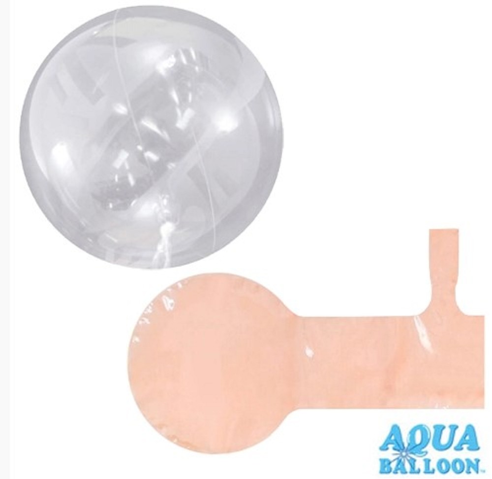 24" Aqua Balloon Easy Wrapping