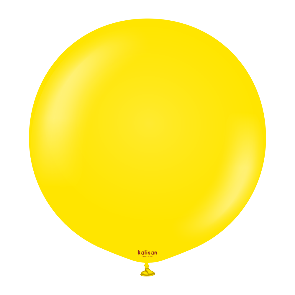 24" Riesenballon Standard Yellow (2 Stck)