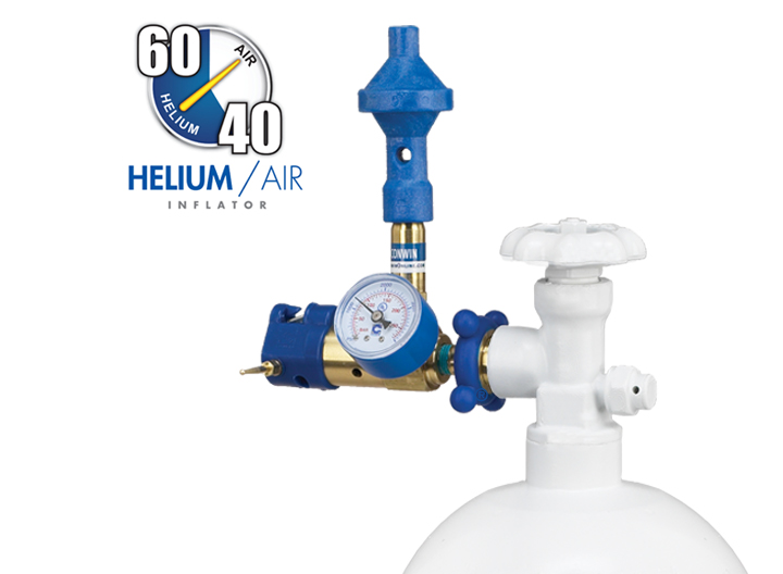 Luft-Helium-60/40 Misch-