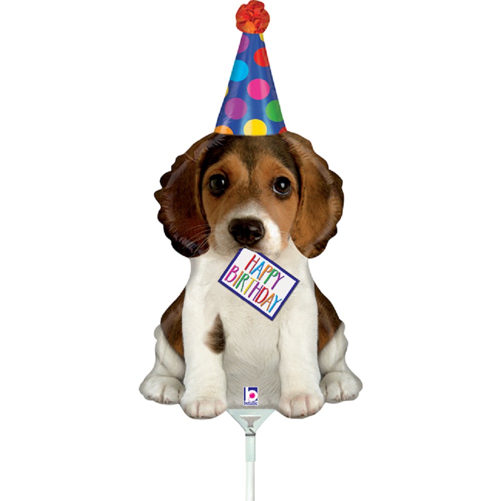 14" Birthday Puppy (ohne Ventil, zum Selbstverschweißen)