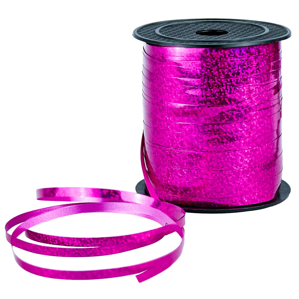 Polyband 5mm Holografie Pink (250 m)