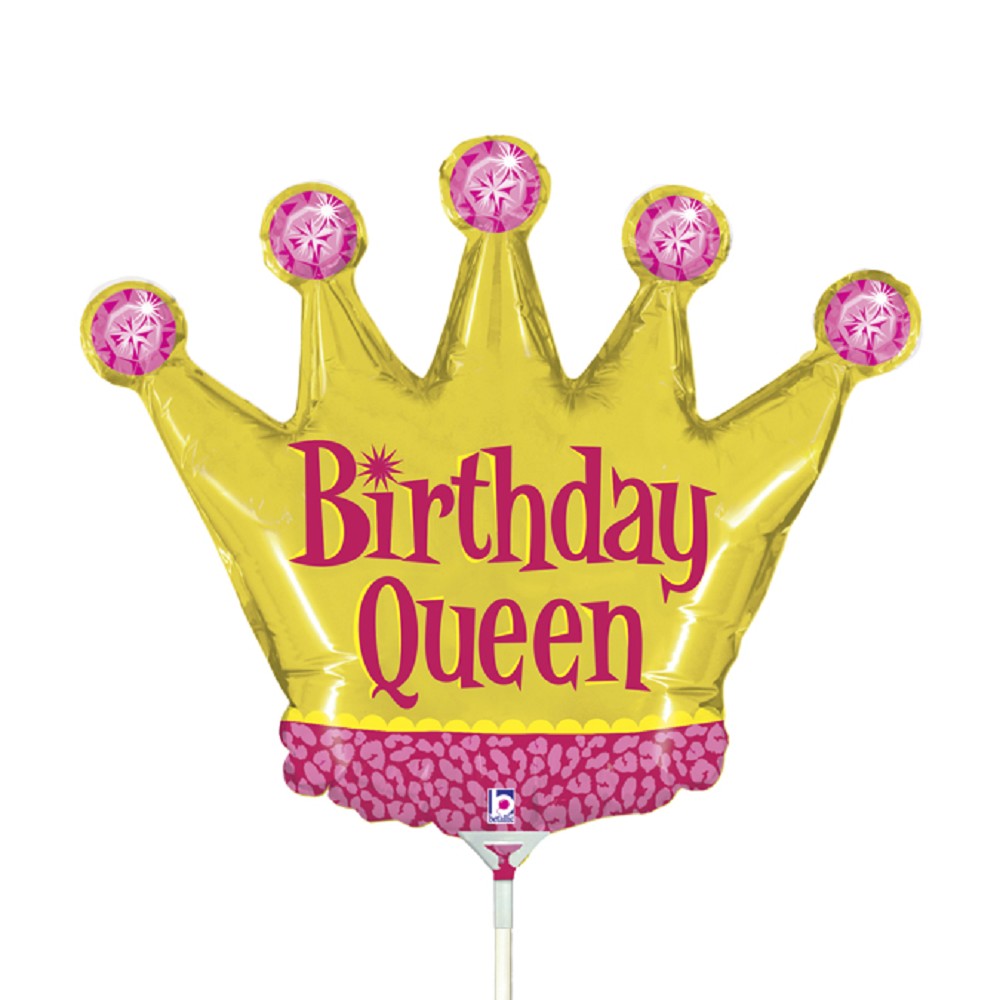 14" Birthday Queen (ohne Ventil, zum Selbstverschweißen)