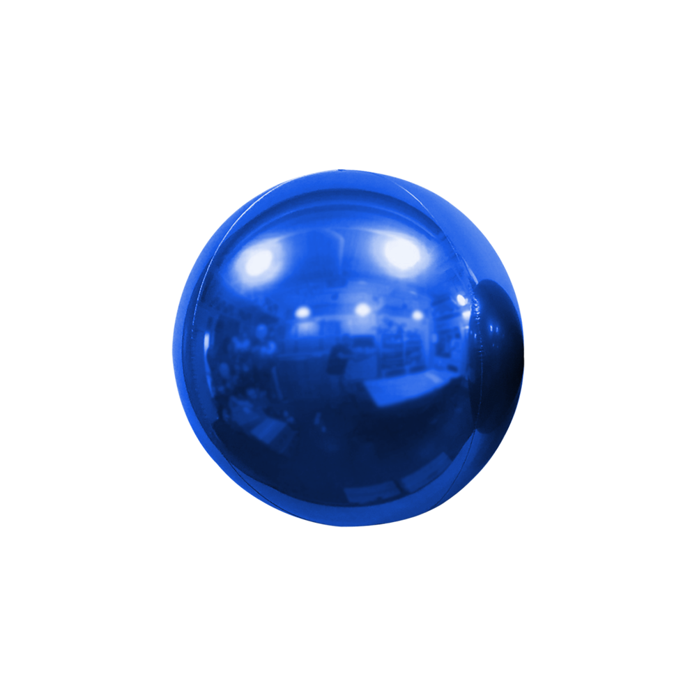 7" Deko-Kugel blau
