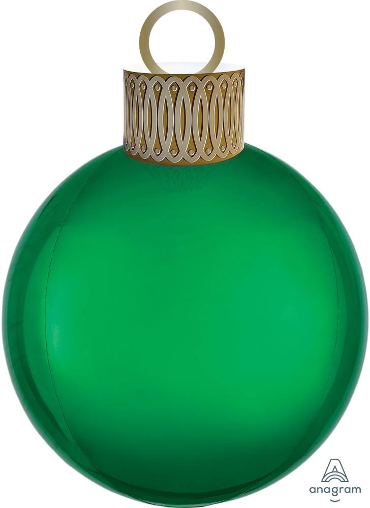 15" Orbz Green Ornament Kit