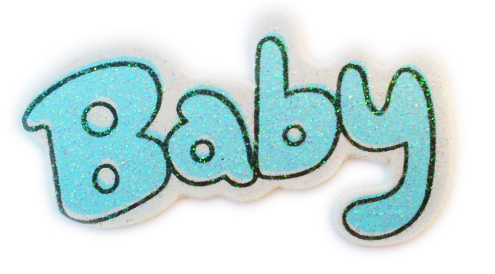 Baby-Schriftzug, blau