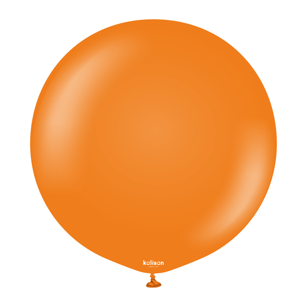 24" Riesenballon Standard Orange (2 Stück)