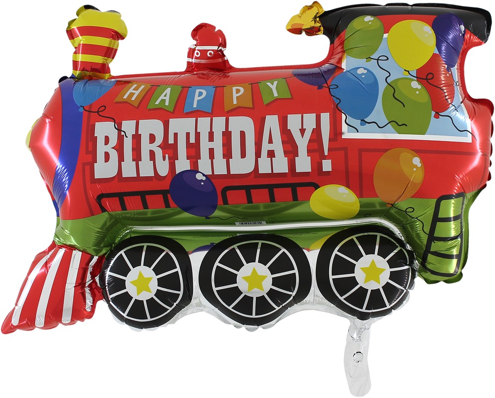 37" Birthday Party Train