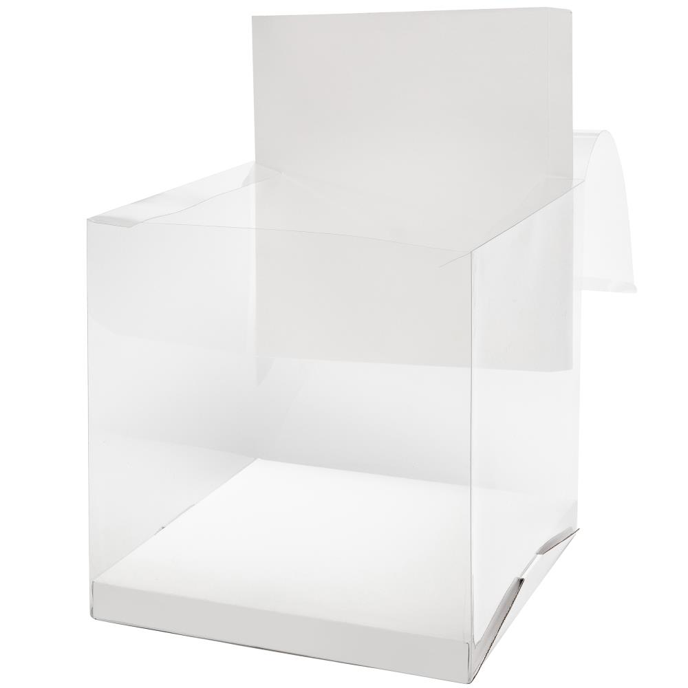 Verpackungskarton mit herausnehmbarer Rückwand (30x30x30)