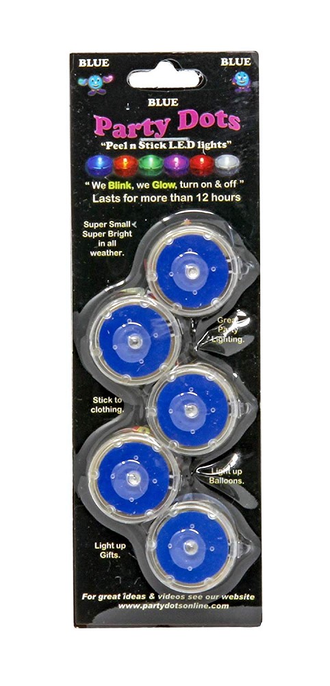 Party Dots Blue LED-Lights