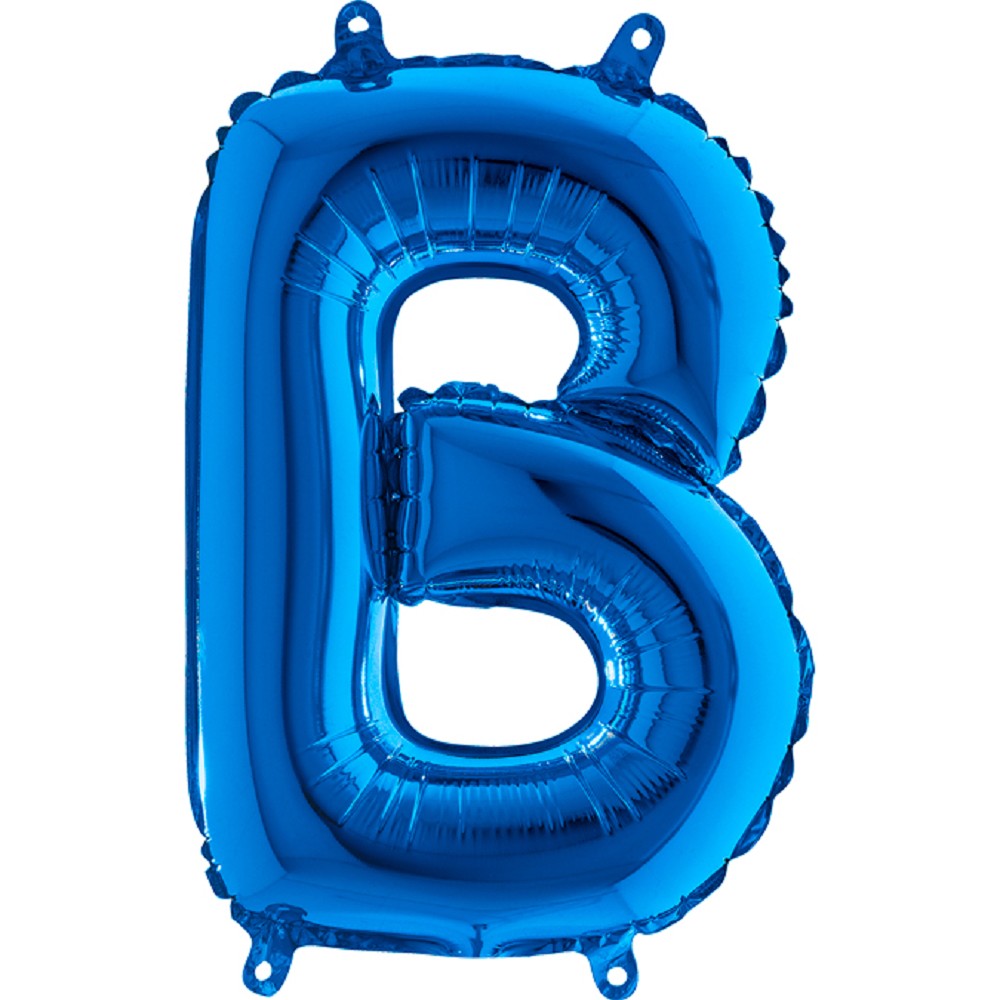 14" Folienbuchstabe "B" Blue