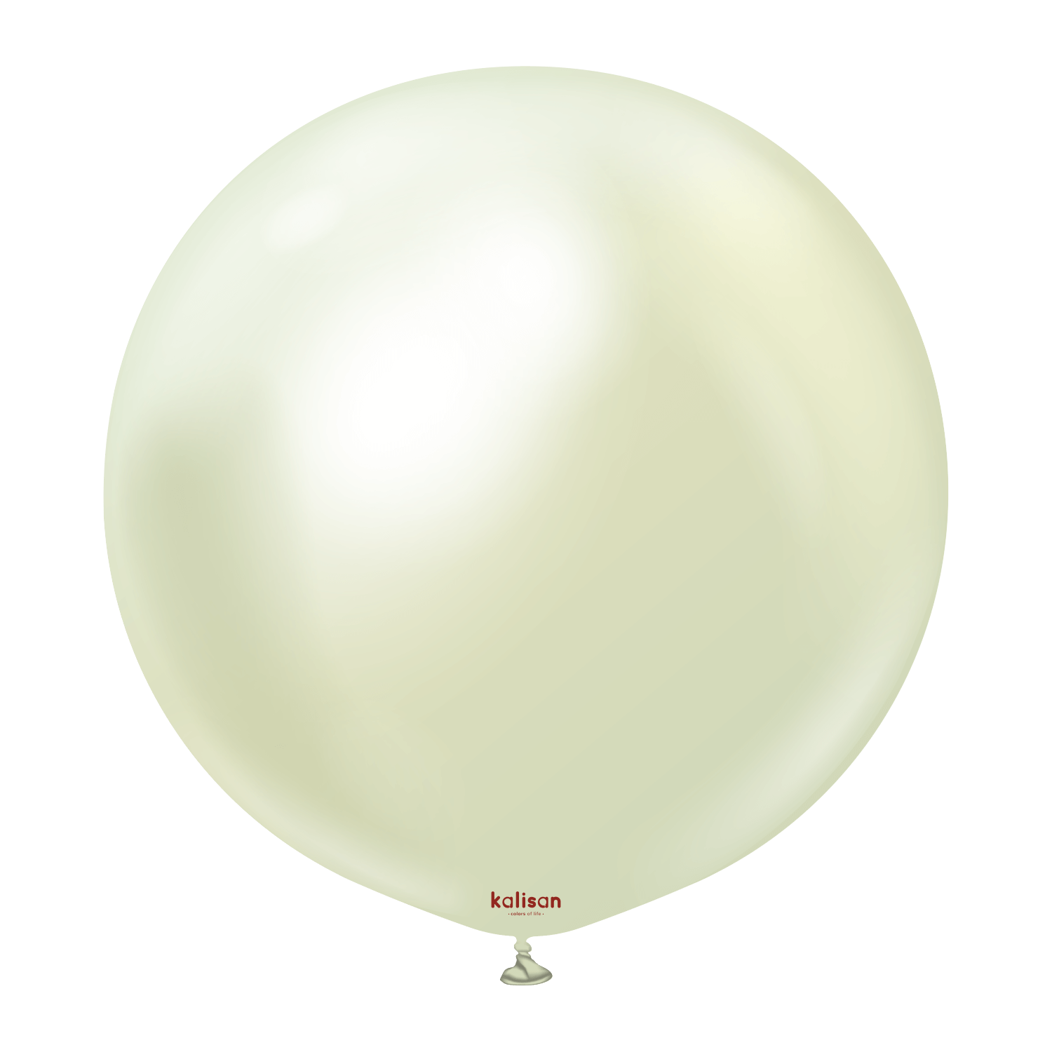 24" Riesenballon Mirror Green Gold (10 Stück)