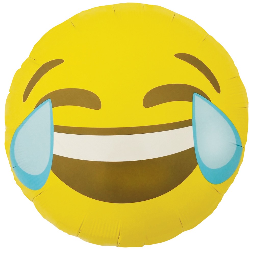 18" Emoji Crying Laughing