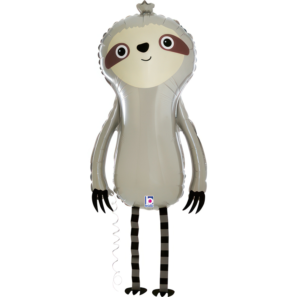 39" Balloon Friends Sloth (Stands Tall)