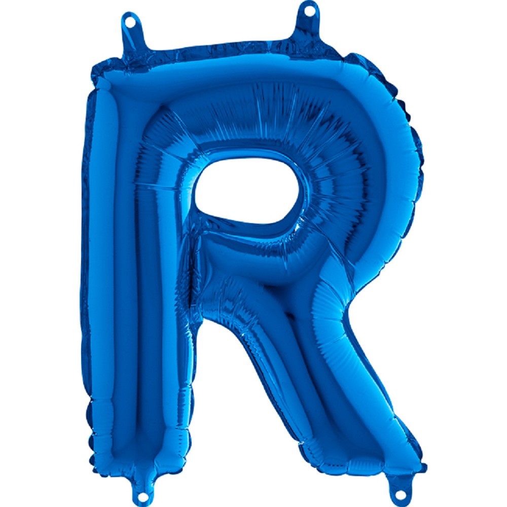 14" Folienbuchstabe "R" Blue