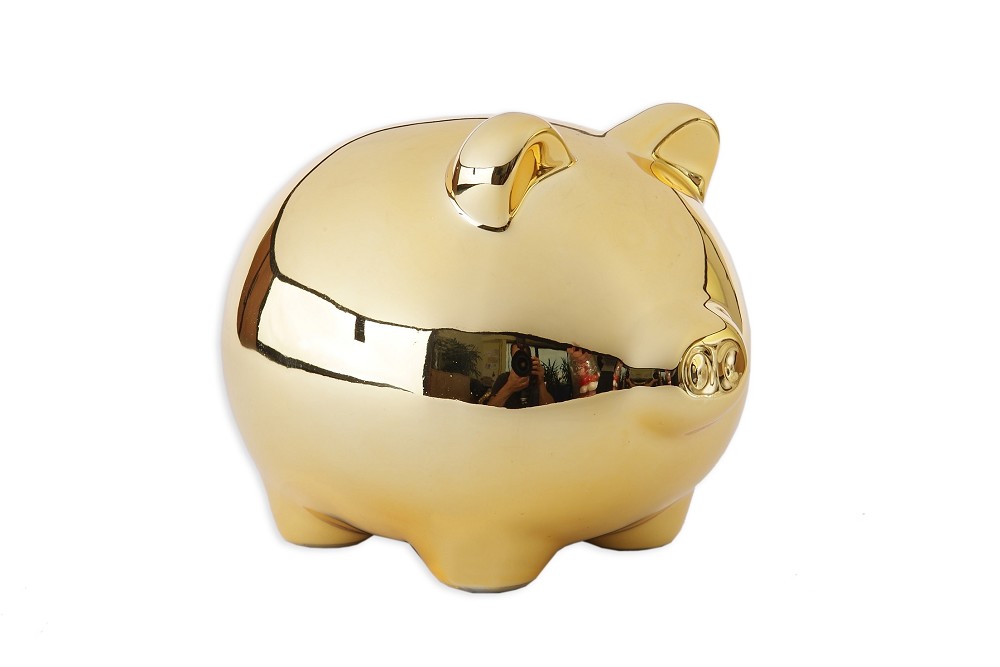 Sparschweine gold