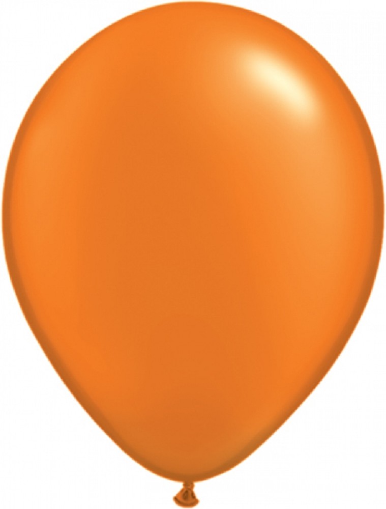 11" Pearl Mandarin orange (100 Stück)