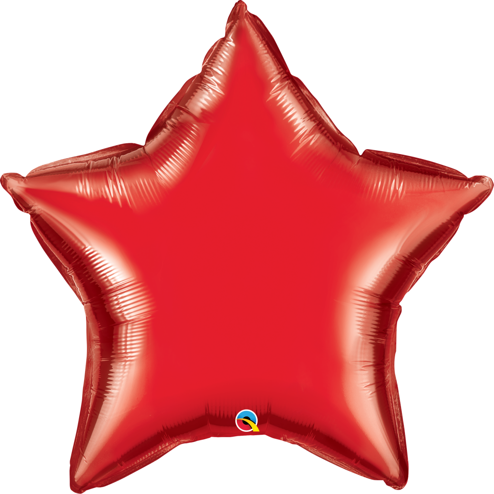 36" Star Ruby Red (5 Stück)