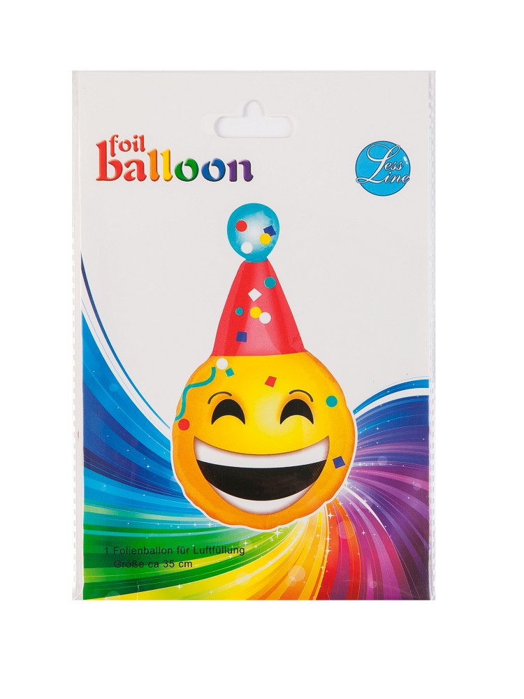 14" Clown Smily party with stick and cup