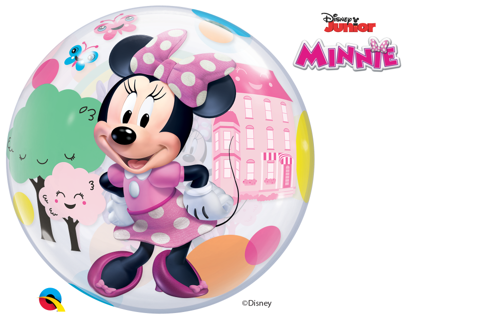 22" Single Bubble Minnie Mouse Fun