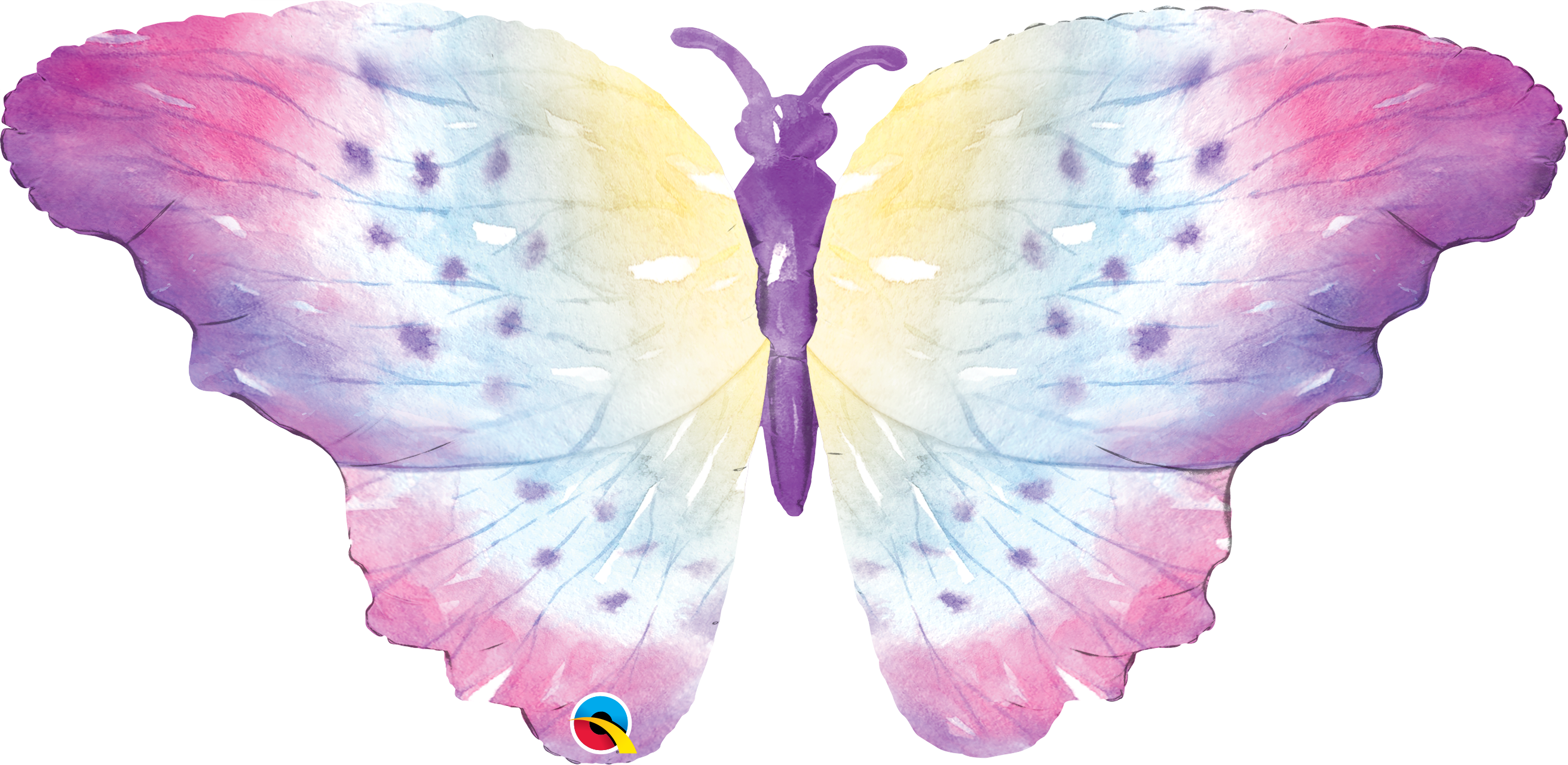 44" Watercolour Butterfly