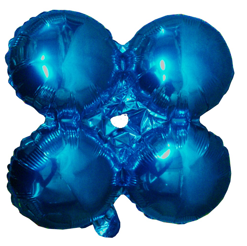 9" Cluster blau