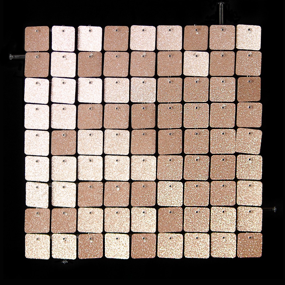 SolaAir Sequin Wall Decor Standard (viereckig) - Glitter Ros