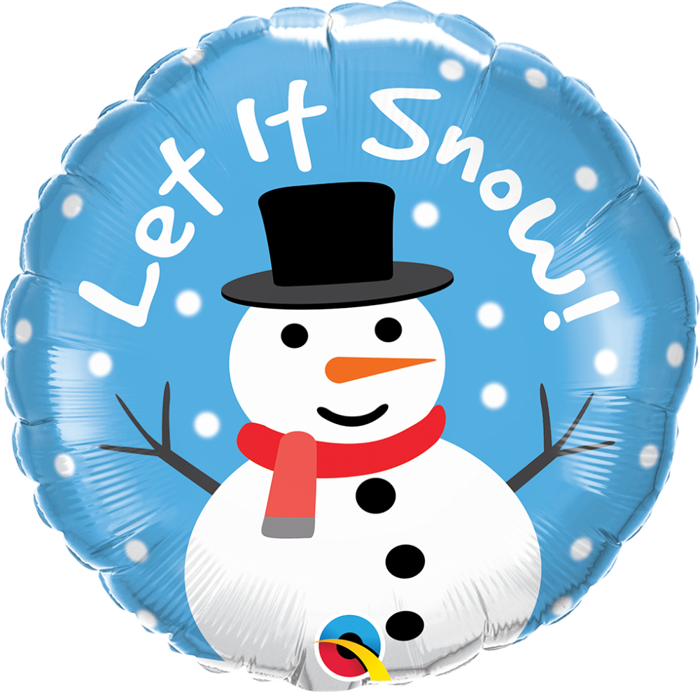 18" Let it Snow Snowman
